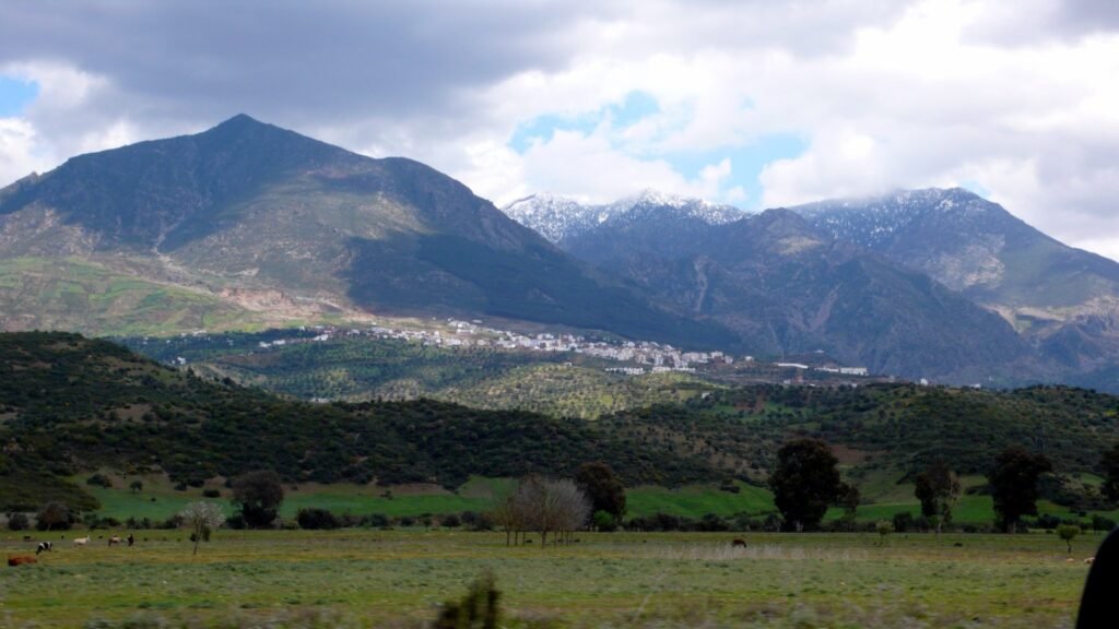 The blue city of Chefchaouen in the Rif Mountains, the destination of the journey from Fes