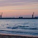 Spain to Morocco Ferry: Every Route Compared — Tarifa, Algeciras & Beyond (2026) Ferry departing Tangier old port toward Tarifa across the Strait of Gibraltar