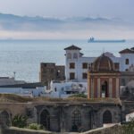 Seville to Tangier Day Trip: Is It Worth It? Tour vs DIY (2026 Guide) View across the Strait of Gibraltar toward Tangier, Morocco, from the Spanish side